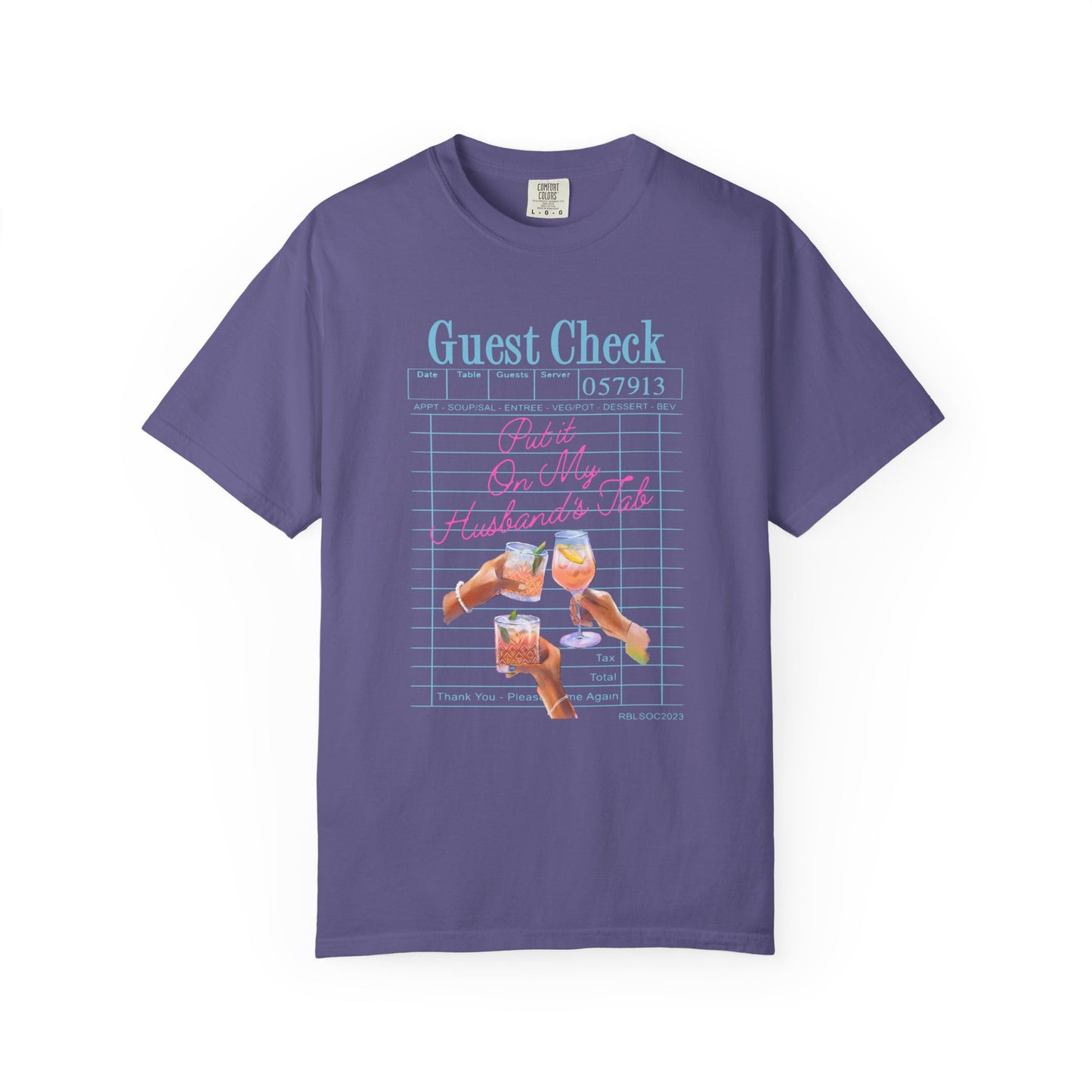 Put it On My Husband's Tab Comfort Colors Tee