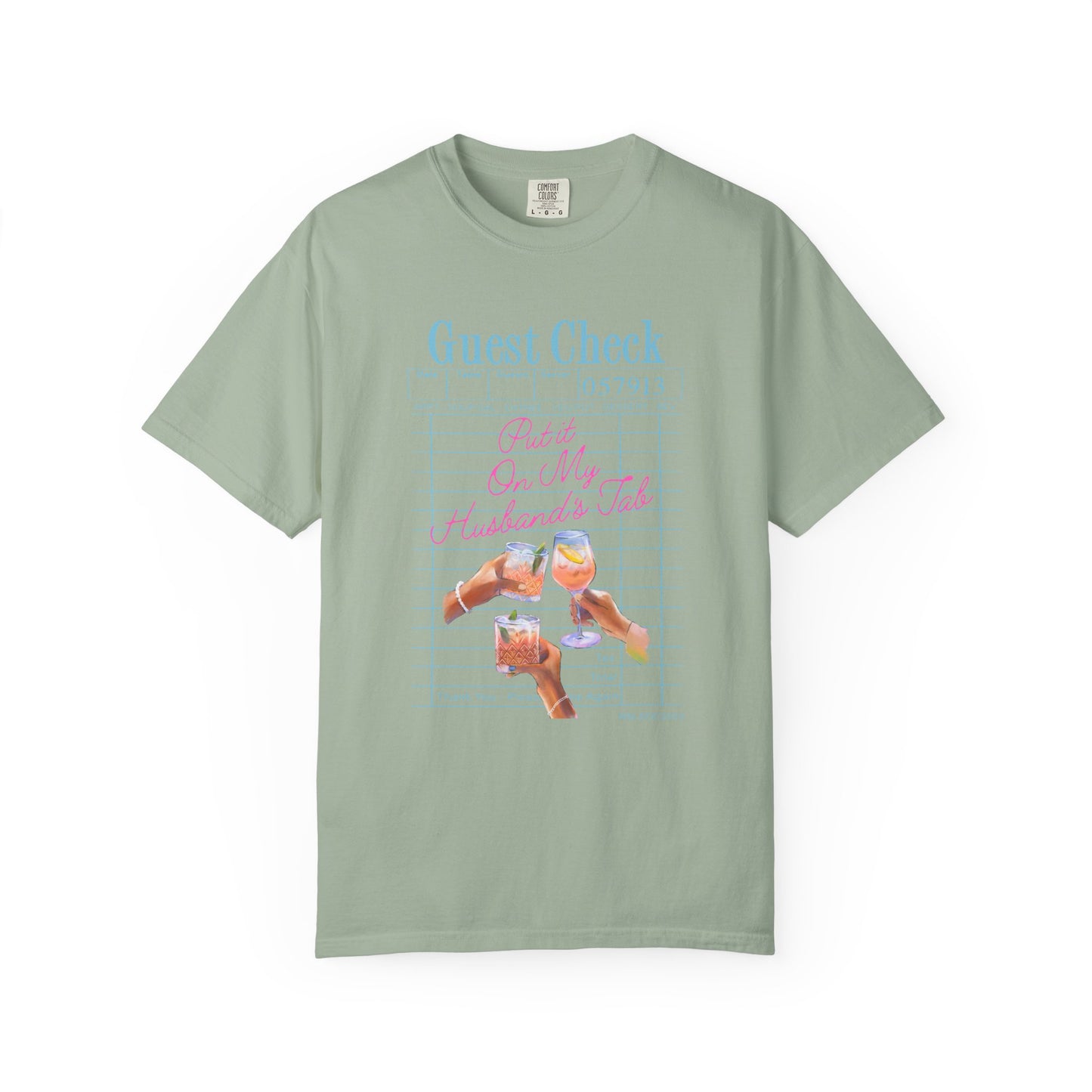Put it On My Husband's Tab Comfort Colors Tee