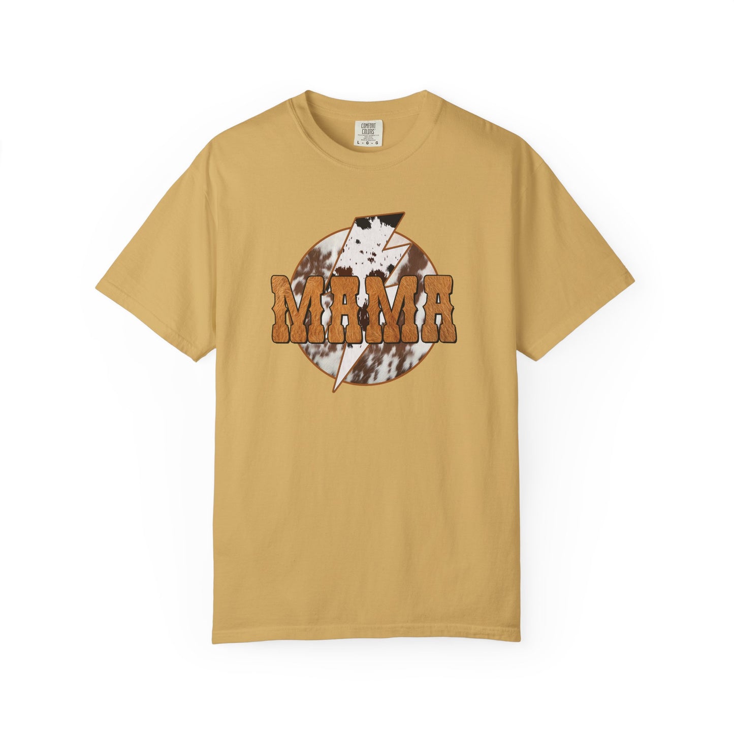 Western Mama Lightning Graphic Comfort Colors Tee