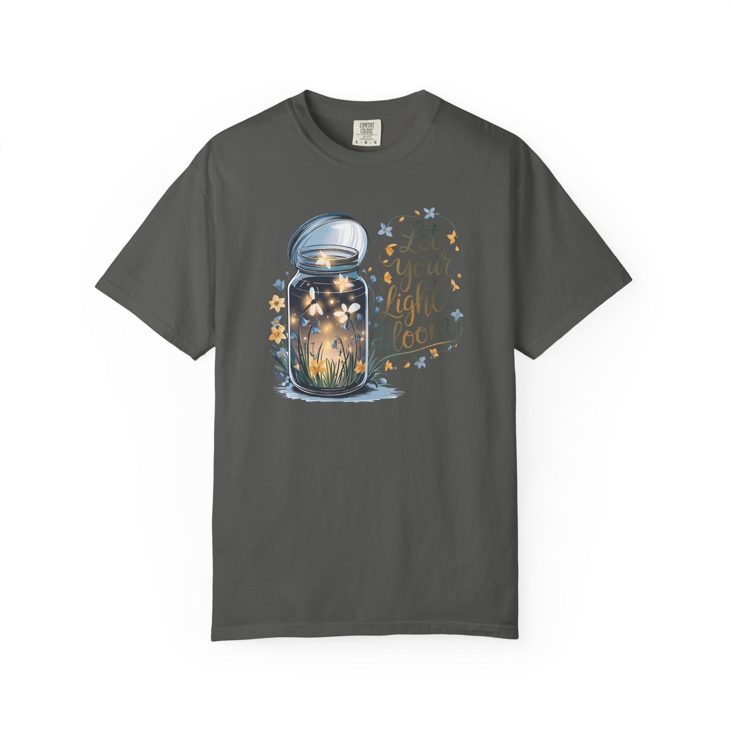 Let Your Light Bloom Comfort Colors Tee