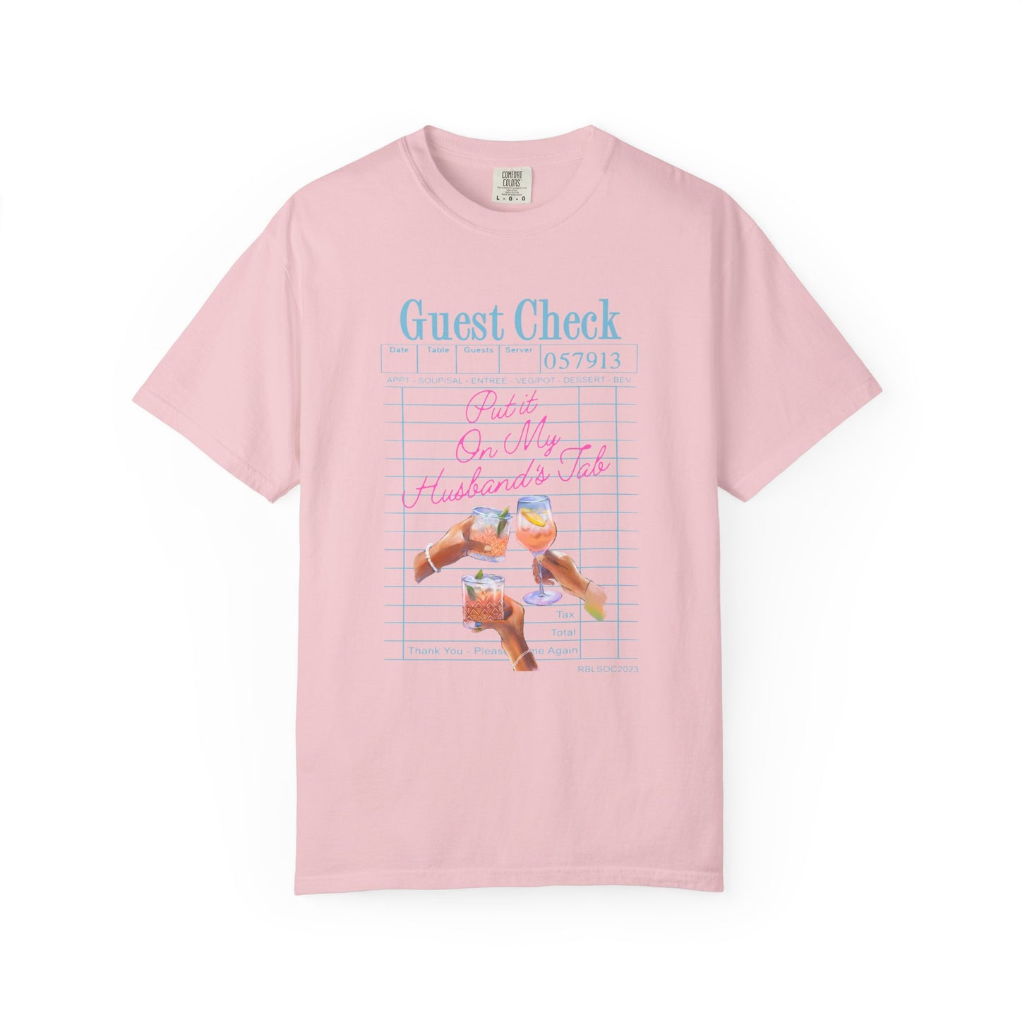 Put it On My Husband's Tab Comfort Colors Tee