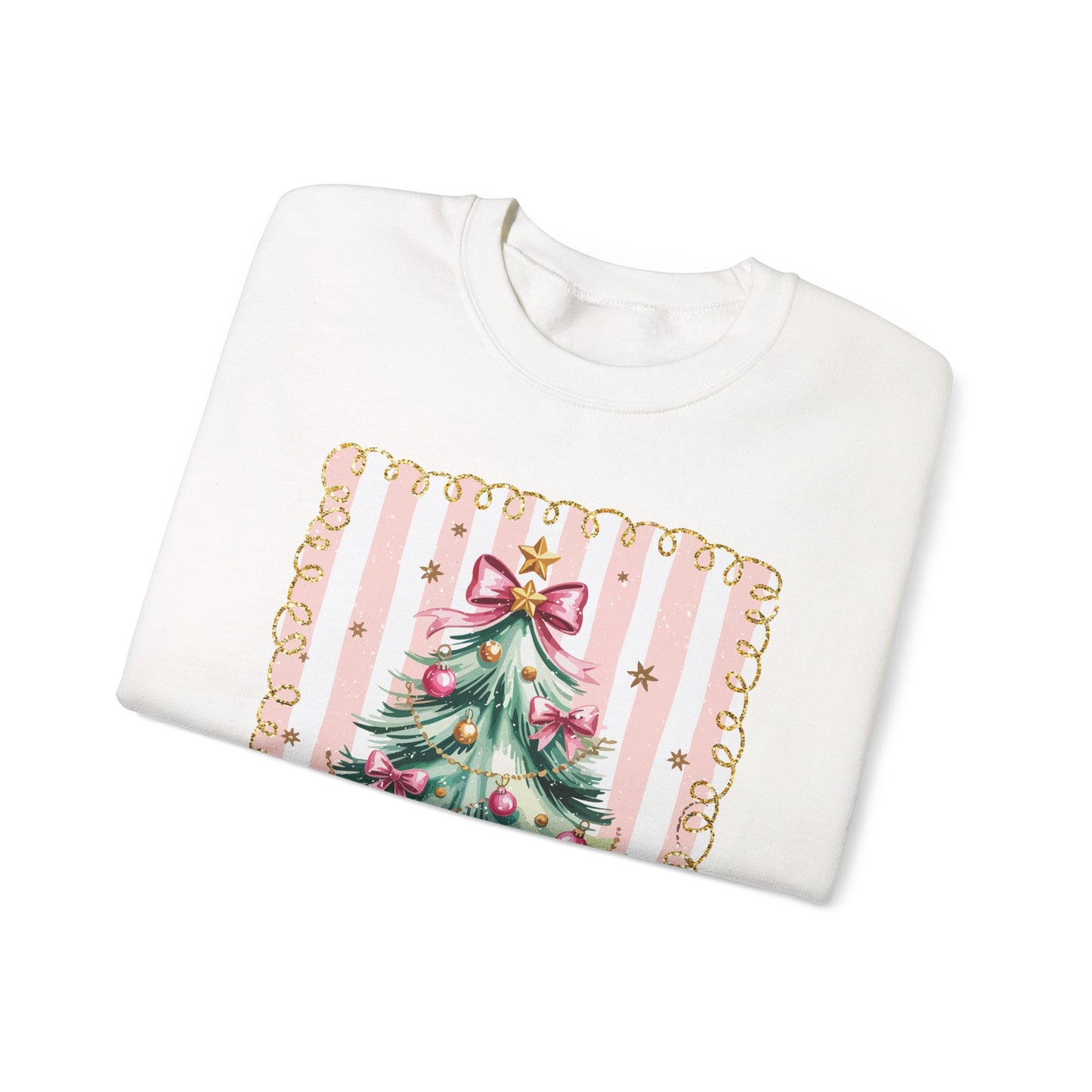 Festive Christmas Sweatshirt, Cozy Holiday Apparel, Merry Christmas Crewneck, Winter Gift Idea, Unisex Casual Wear