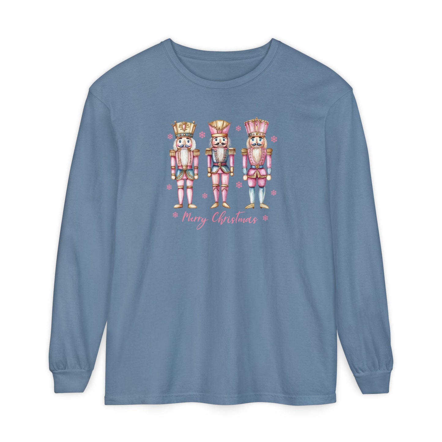 Nutcracker Christmas Comfort Colors Long Sleeve T-Shirt