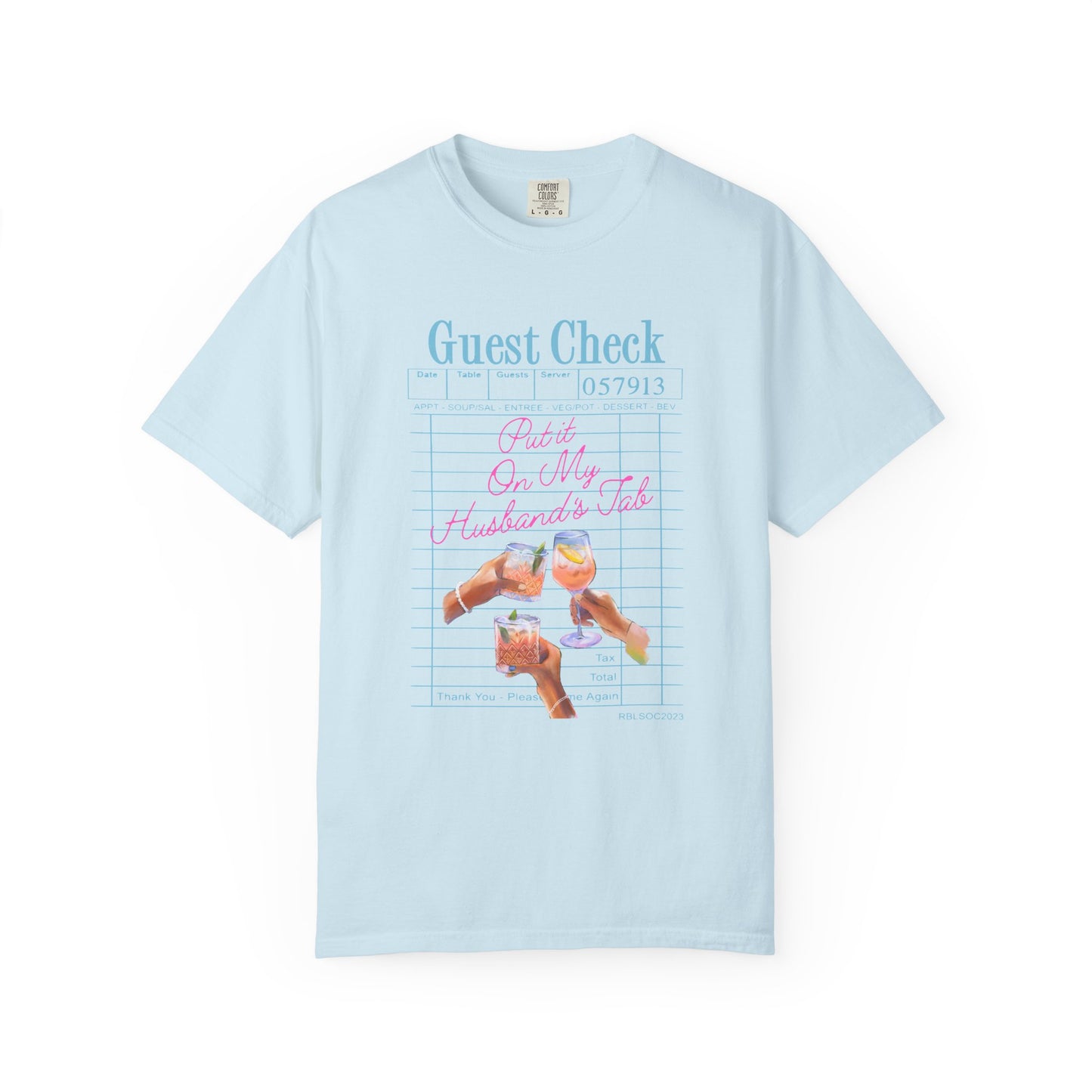 Put it On My Husband's Tab Comfort Colors Tee