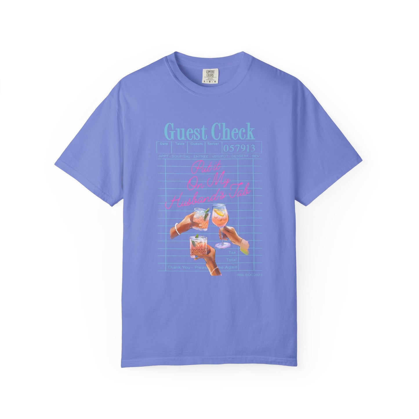 Put it On My Husband's Tab Comfort Colors Tee