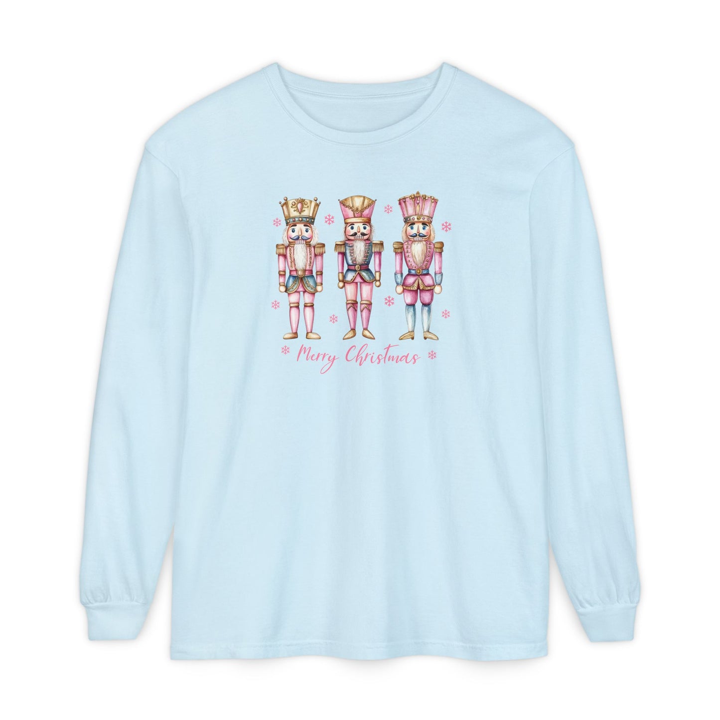 Nutcracker Christmas Comfort Colors Long Sleeve T-Shirt