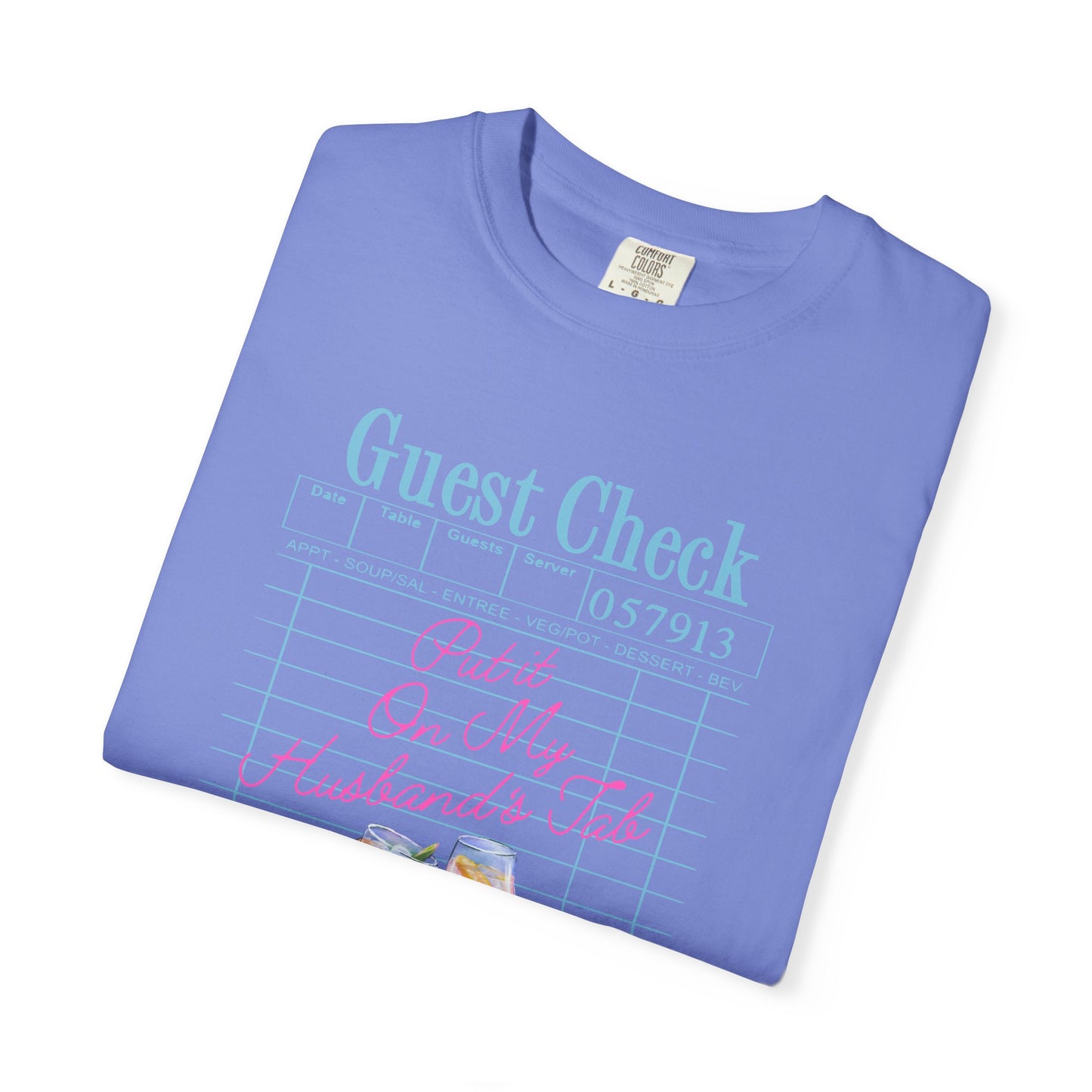 Put it On My Husband's Tab Comfort Colors Tee