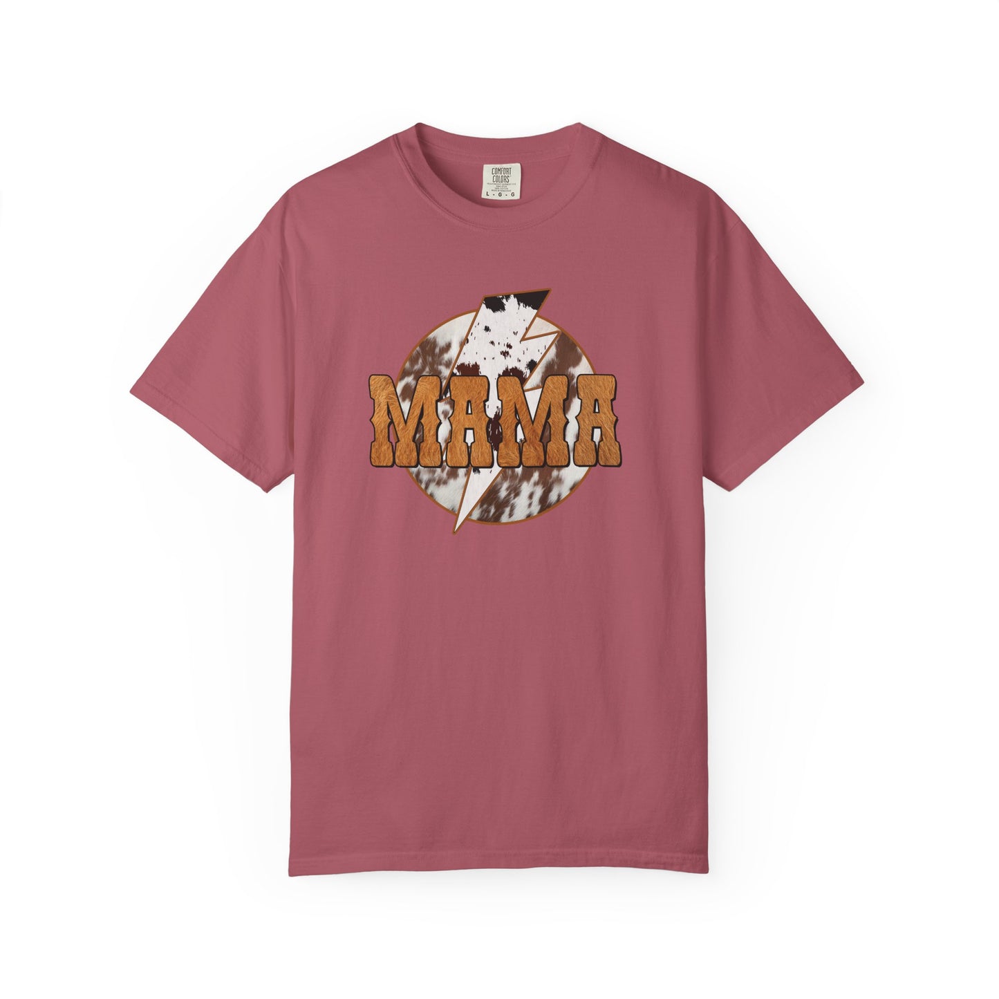Western Mama Lightning Graphic Comfort Colors Tee