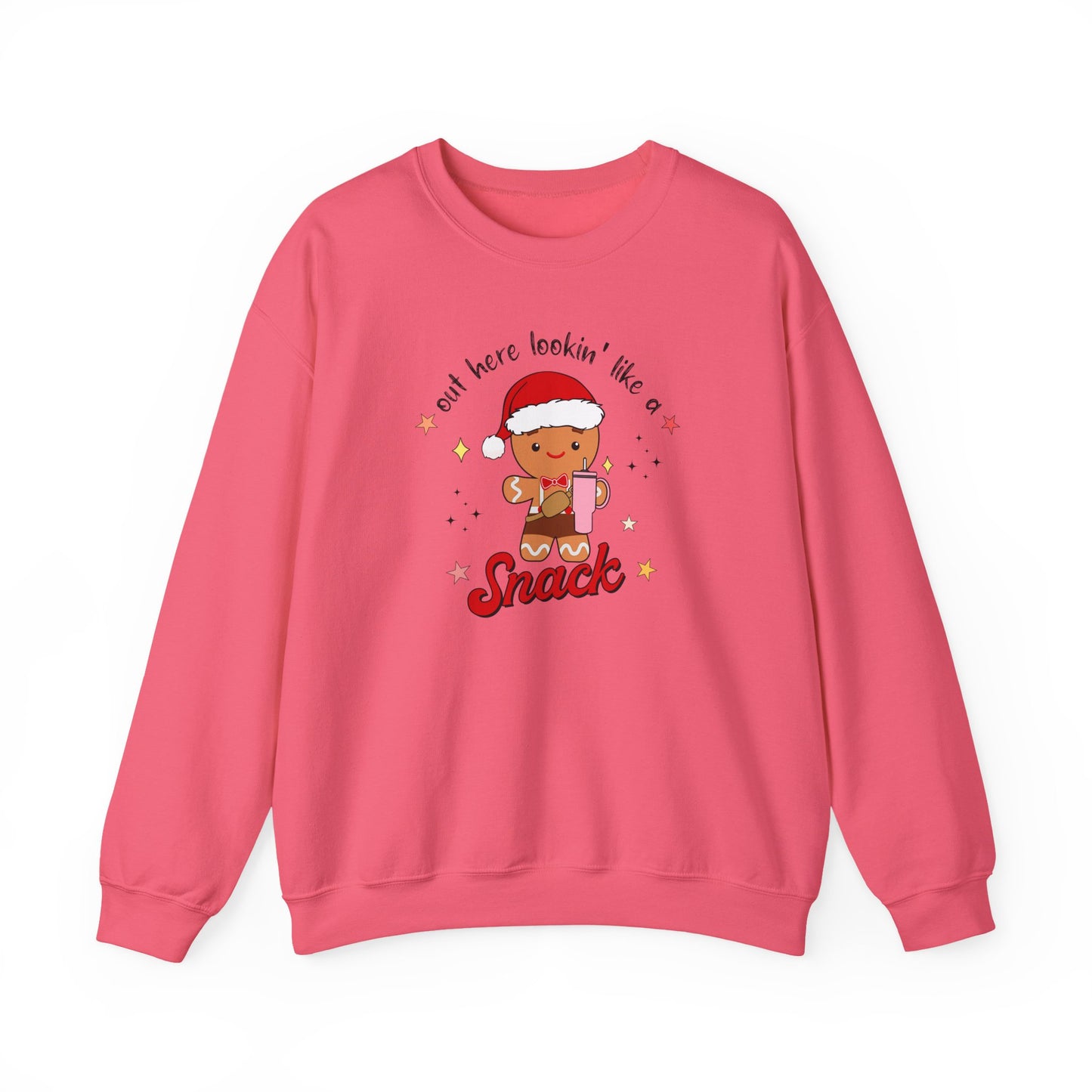 Gingerbread Snack Gildan Crewneck Sweatshirt