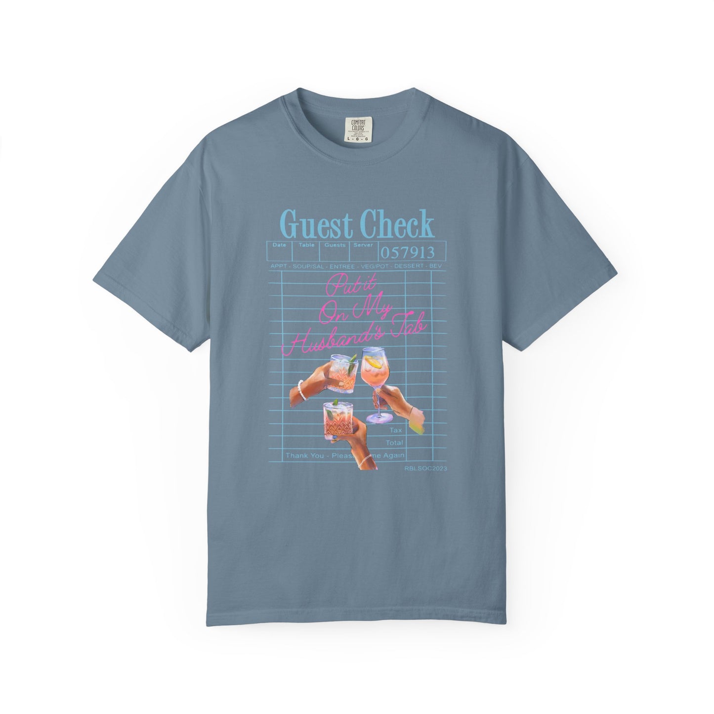 Put it On My Husband's Tab Comfort Colors Tee
