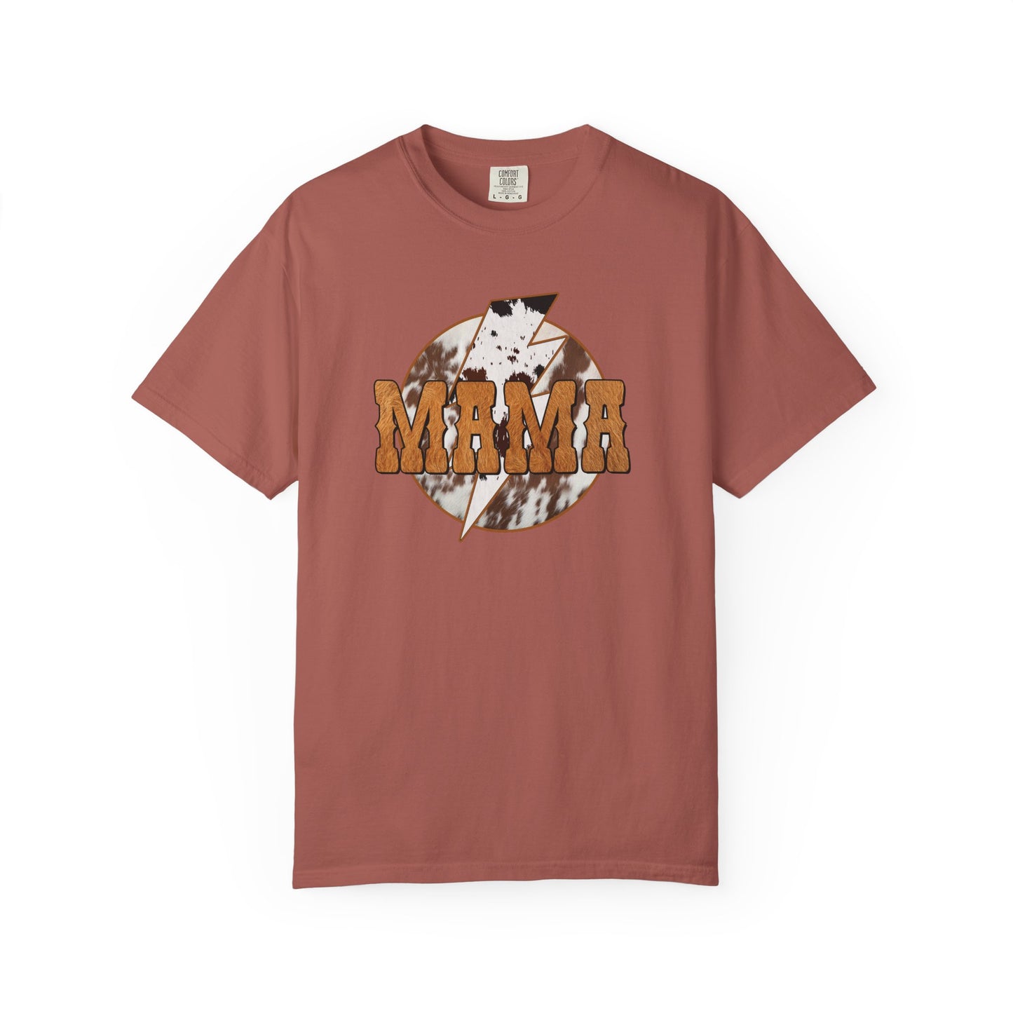 Western Mama Lightning Graphic Comfort Colors Tee