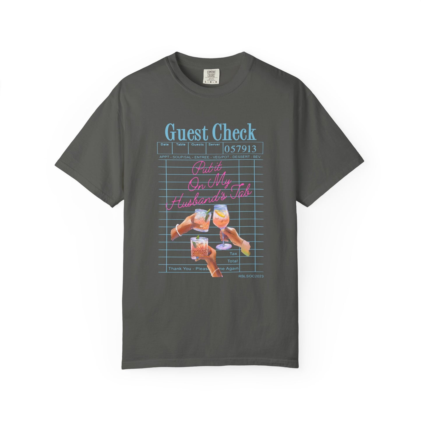 Put it On My Husband's Tab Comfort Colors Tee
