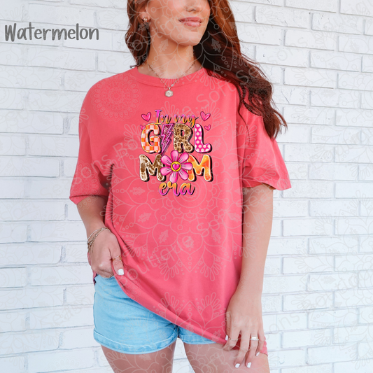 In My Girl Mom Era Comfort Colors Tee